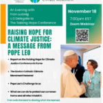 Raising Hope for Climate Justice: A Message from Pope Leo